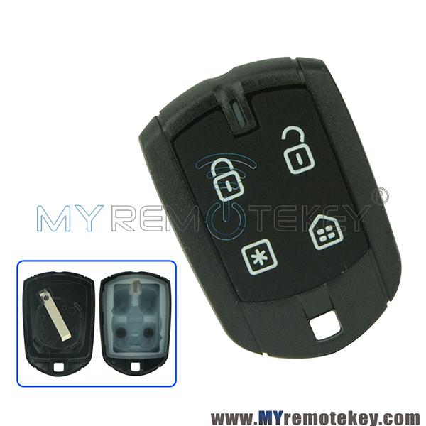 Brazil Positron car alarm remote control key fob case shell 4 button