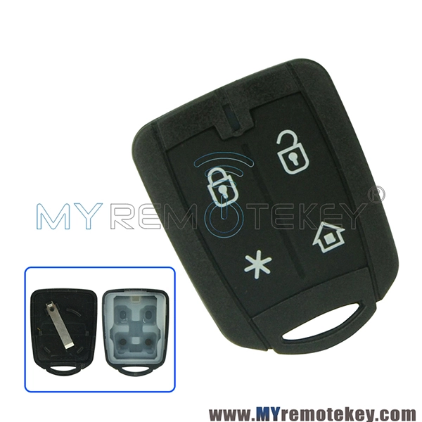Brazil Positron car alarm remote control key fob case shell 4 button