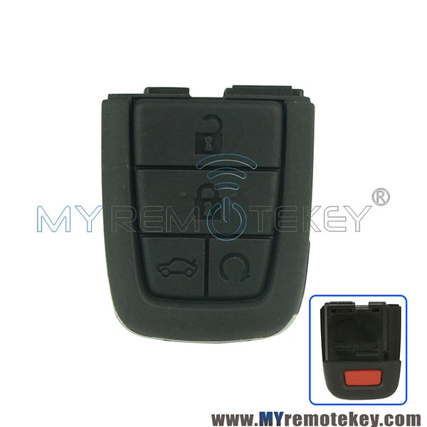 Remote key part for Pontiac G8 4 button with panic 315mhz