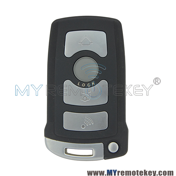 Smart car key shell case cover 4 button for BMW 7 series LX8766S