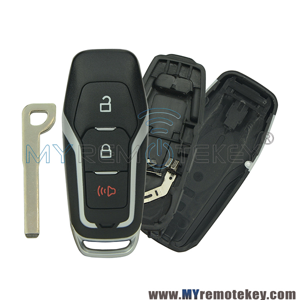 Smart remote key case 3 button 164-R7989 for Ford Edge Explorer Fusion 2015 2016 2017 M3N-A2C31243300