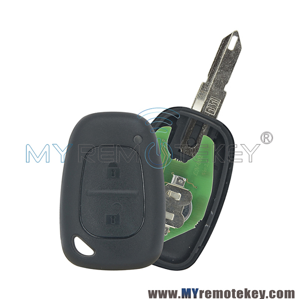 Remote key for Renault Master Traffic 2002 - 2010 2 button NE73 433mhz ID46 - PCF7946 ASK