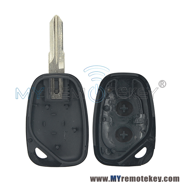 Remote key shell case for Renault Kangoo 2003 - 2007 2 button VAC102