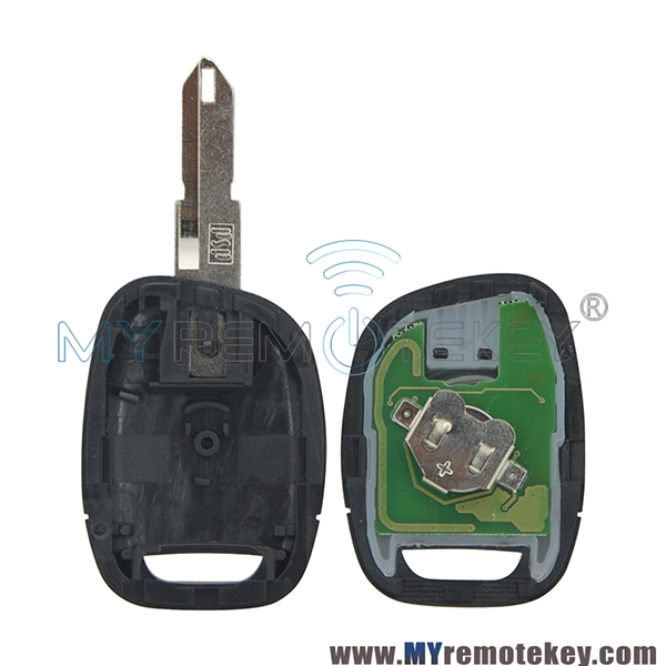 Remote car key 1 button for Renault Clio II 2001 2002 2003 2004 2005 ID46 - PCF7946 chip 433 Mhz NE73