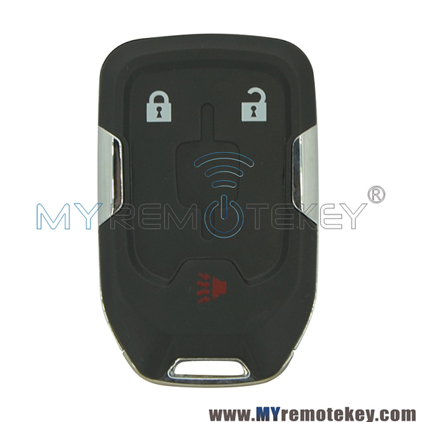 Replacement key shell case for 2015 GMC Yukon Chevrolet Suburban Tahoe smart key keyless remote fob HYQ1AA 3 button