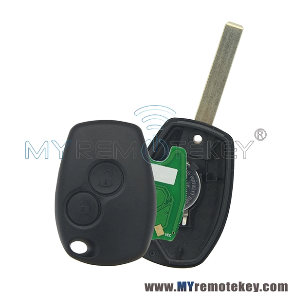 Remote car key 2 button VA6 433mhz for Renault PCF7946 or PCF7947 ASK or AFTERMARKET PCF7947