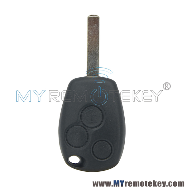 Remote car key case shell 3 button VA6 for Renault Clio III Kangoo II Master Modus