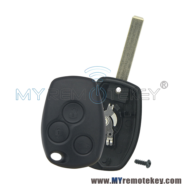 Remote car key case shell 3 button VA6 for Renault Clio III Kangoo II Master Modus