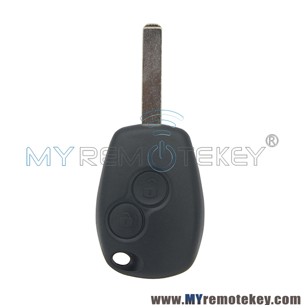 Remote car key shell case 2 button VA6 for Renault