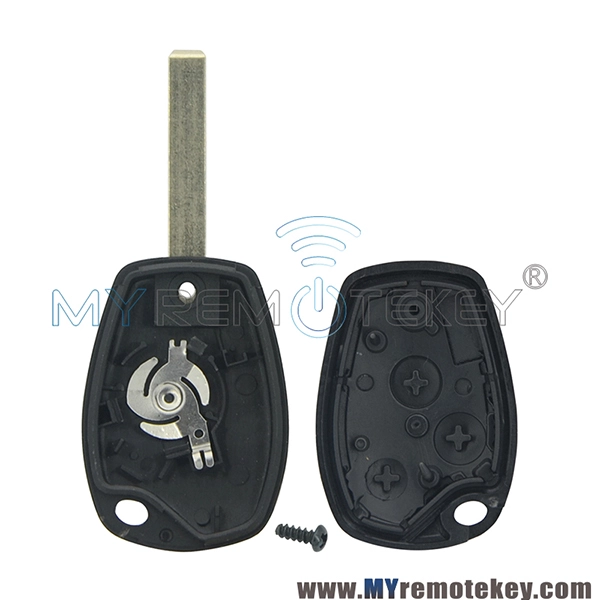 Remote car key case shell 3 button VA6 for Renault Clio III Kangoo II Master Modus