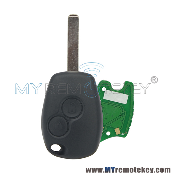 Remote car key 2 button VA6 433mhz for Renault PCF7946 or PCF7947 ASK or AFTERMARKET PCF7947