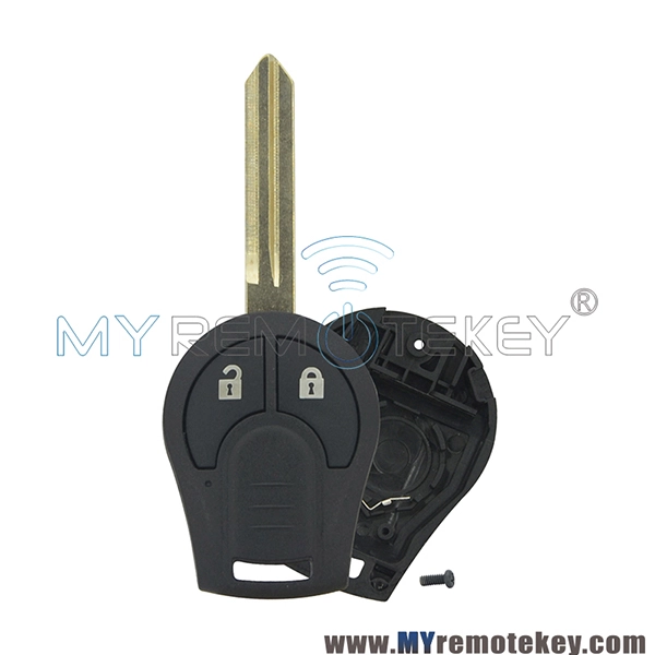Remote key shell case for Nissan Note E12 Micra K13 Juke F15 2 button