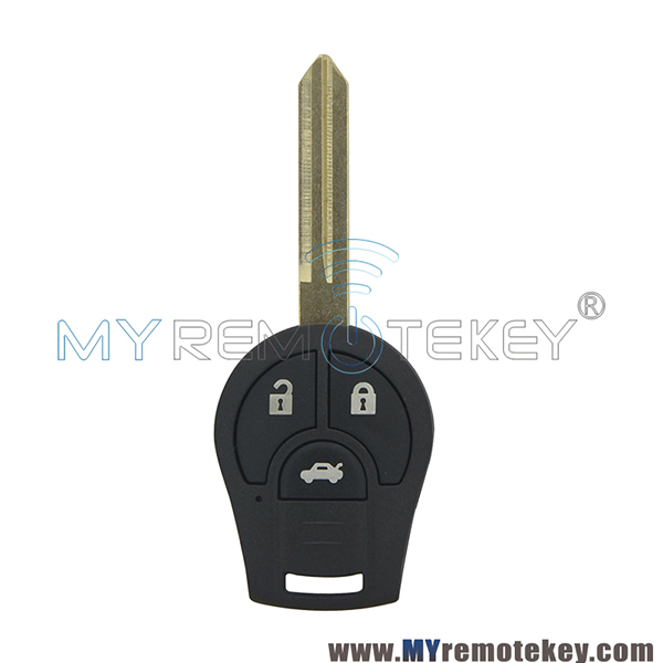 Remote key shell case for Nissan Note E12 Micra K13 Juke F15 3 button