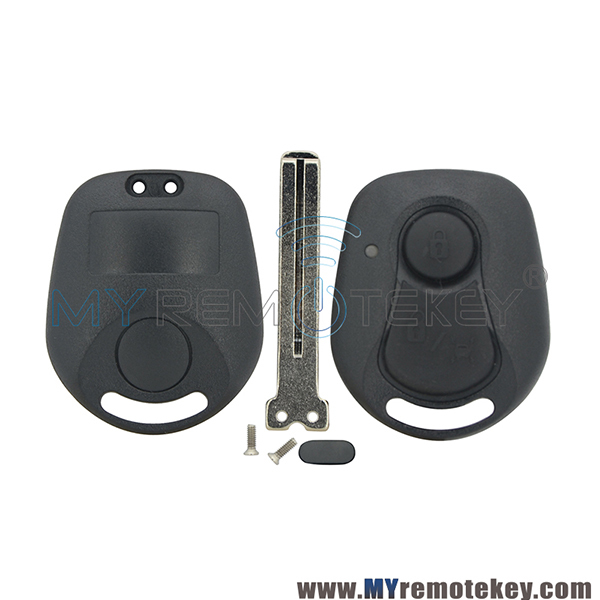 Remote key shell 2 button for Ssangyong Rexton RX7