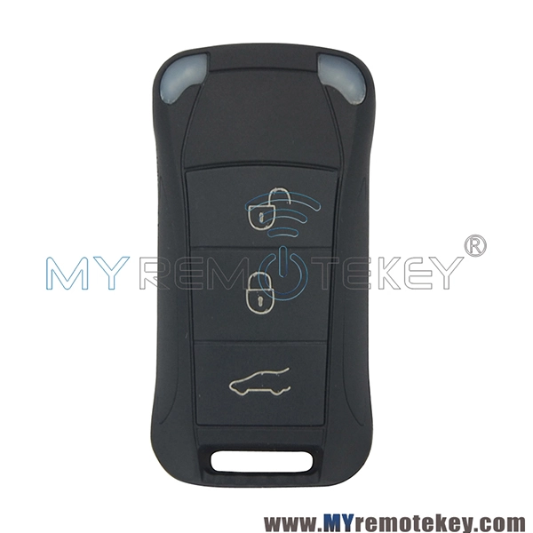 Remote flip key case shell for Porsche Cayenne 3 button