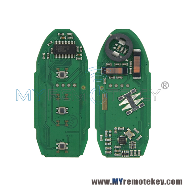 S180144102 Smart key 2 button 433.9Mhz for Nissan X-trail Qashqai 2014 2015 P/N 285E3-4CB0C 285E3-4CB0A