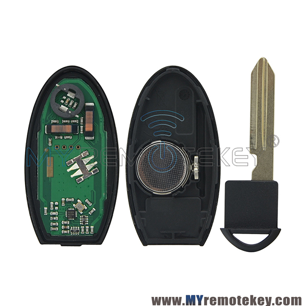 S180144102 Smart key 2 button 433.9Mhz for Nissan X-trail Qashqai 2014 2015 P/N 285E3-4CB0C 285E3-4CB0A