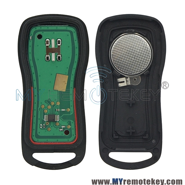 Remote fob for 2002 - 2006 Nissan Quest Armada Titan Xterra Fontier Pathfinder 3 button KBRASTU15 315mhz 434mhz