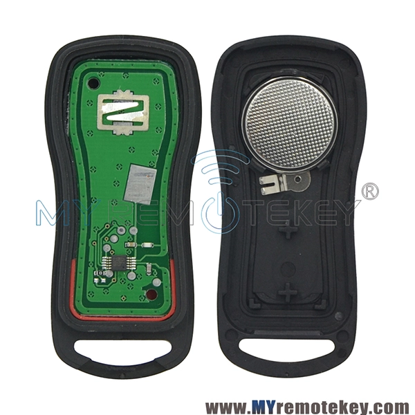 Remote fob for Nissan Maxima 2002 - 2006 4 button KBRASTU15 315mhz 434mhz