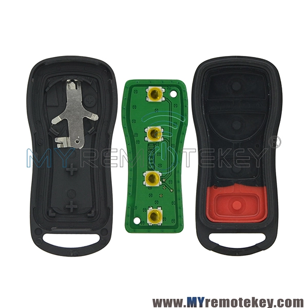 Remote fob for Nissan Maxima 2002 - 2006 4 button KBRASTU15 315mhz 434mhz