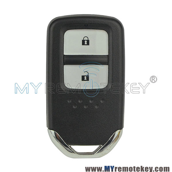 For Honda Accord CRV Fit smart key shell case with emergency key 2 button
