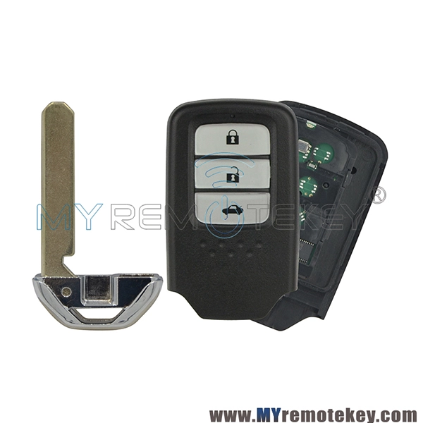 P/N 72147-TEX-G01  72147-T9A-H01  FCC ID: KR5V2X Smart key 3 button 434.92Mhz ID47 chip  NCF2951X   A2C39695100 for Honda City Fit XRV Vezel