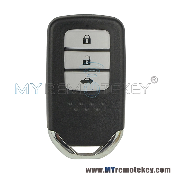 For Honda Accord CRV Fit smart key shell case with emergency key 3 button