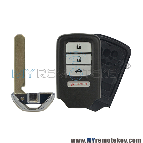 For 2013-2015 Honda Accord Civic Fit smart key shell with emergency key ACJ932HK1210A