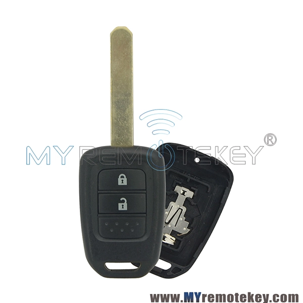 HLIK6-1T Remote key shell 2 button HON66 for Honda Jazz Fit XRV 2014
