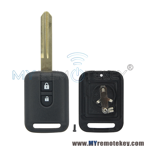 Remote car key case for Nissan 350z Z33 2 button