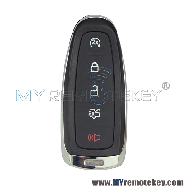 Smart remote key shell case cover key insert for Ford Explorer Edge Taurus Flex M3N5WY8610 5 button 2011 2012 2013 2014 2015