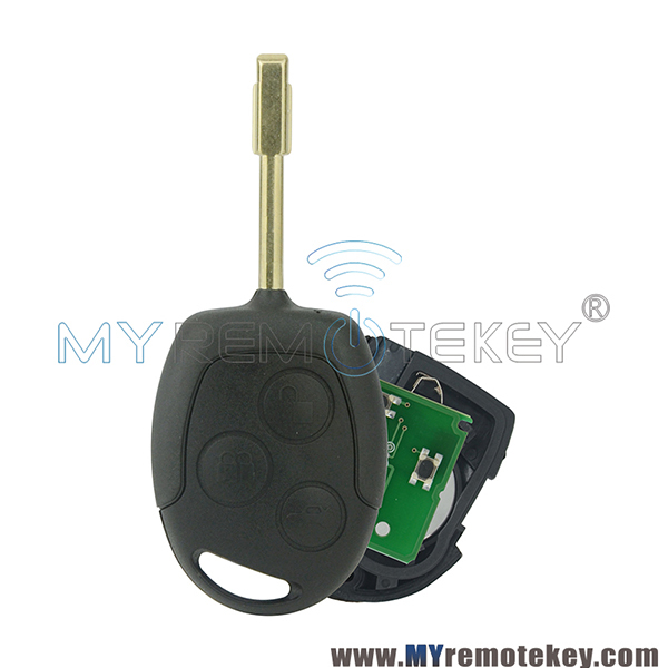 Remote key FO21 4D60/4D63 chip 433Mhz 3 button 2S6T1 5K601 AB  for Ford Focus C-Max S-Max Connect Fiesta Fusion Galaxy 2006 2007 2008 2009 2010