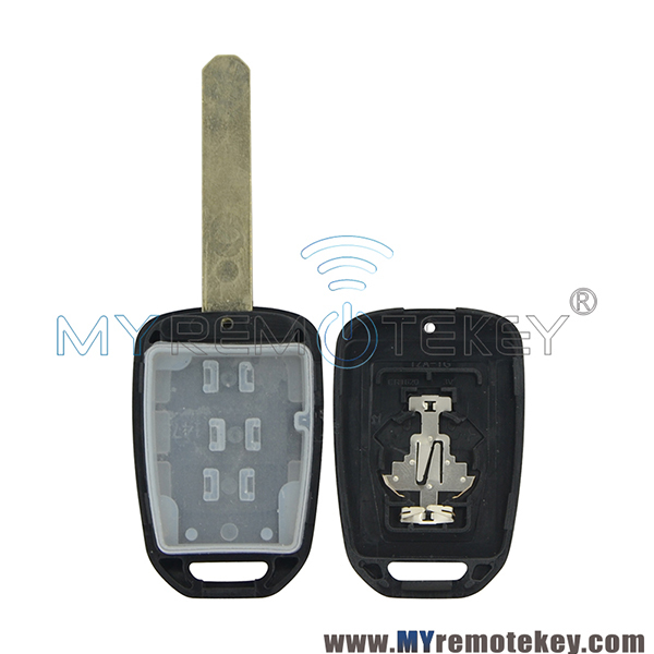 HLIK6-1T Remote key shell 2 button HON66 for Honda Jazz Fit XRV 2014