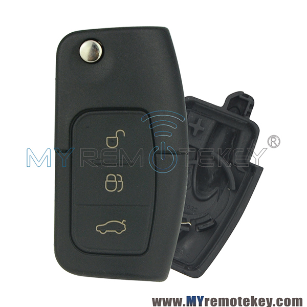 Flip remote car key shell for Ford Mondeo Focus key shell