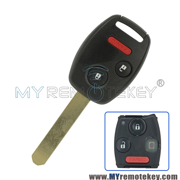 HLIK-1T Remote head key 2 button with panic 313.8Mhz 434mhz for Honda CRV Fit MLBHLIK-1T