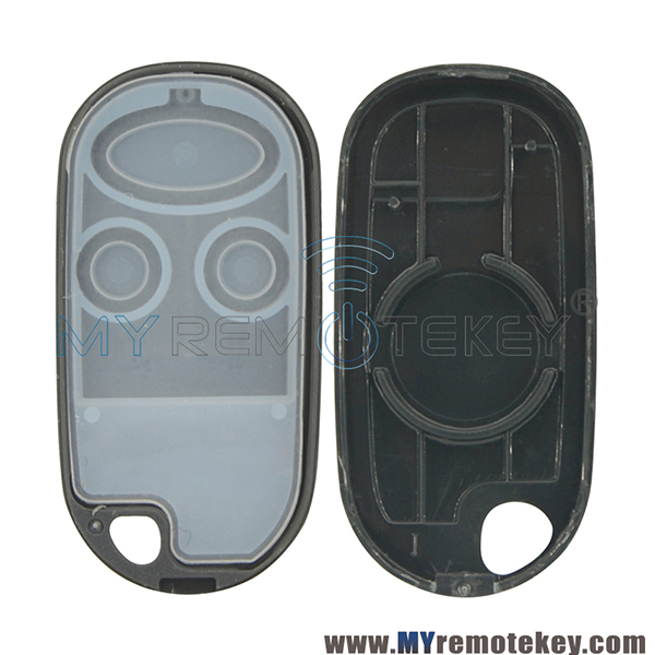 1 pack Remote key fob shell case 2 button for Honda Civic CR-V Element Insight 2001 - 2005