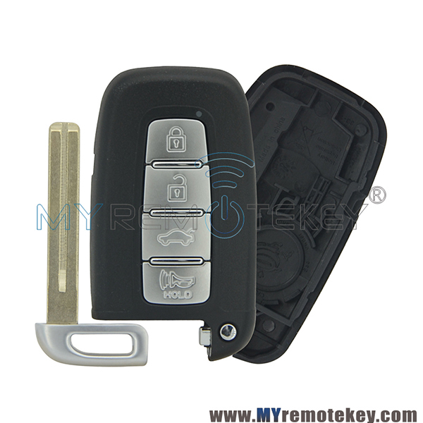 Smart key case shell for Hyundai 4 button