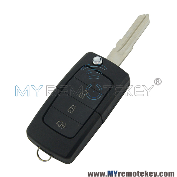 Flip remote key shell case 3 button for Ford Brazil model