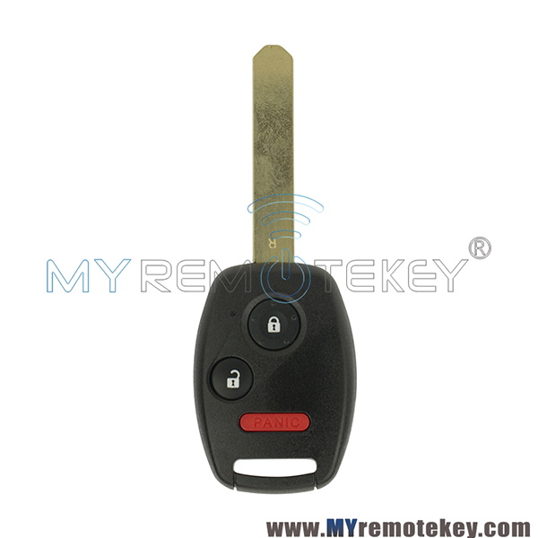 OUCG8D-380H-A Remote head key 2 button with panic 313.8Mhz 315mhz ID46 chip for Honda Ridgeline Odyssey Fit Accord 35111-SHJ-305
