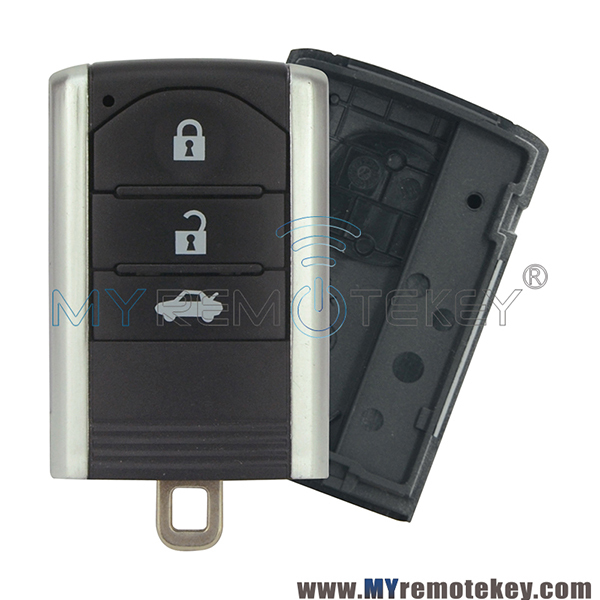 Smart key fob shell without logo 3 Button for Acura TLX IL TS MDX RDX TL