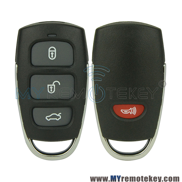 Remote fob shell case cover for Hyundai Kia 3 button with panic