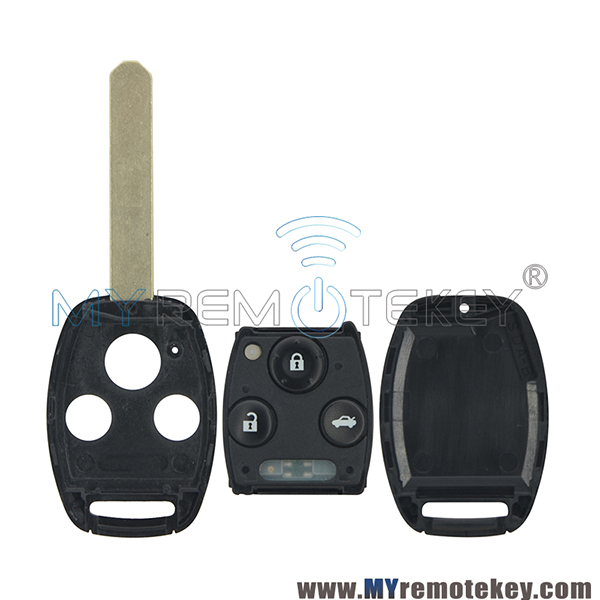 72147-TAO-W2 3 button 433.9 Mhz HON66 Remote key for Honda Accord 2008 5WK49309