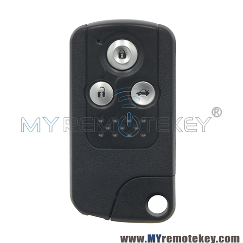 Smart key blank case shell 3 button for Honda CRV Fit 2009 2010 2011