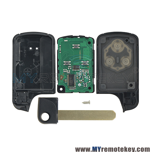 72147-TOA-J51 Smart key 2 button 434Mhz 313.8mhz with ID46 Chip for Honda CR-V CRV 2013 2014 2015 2016