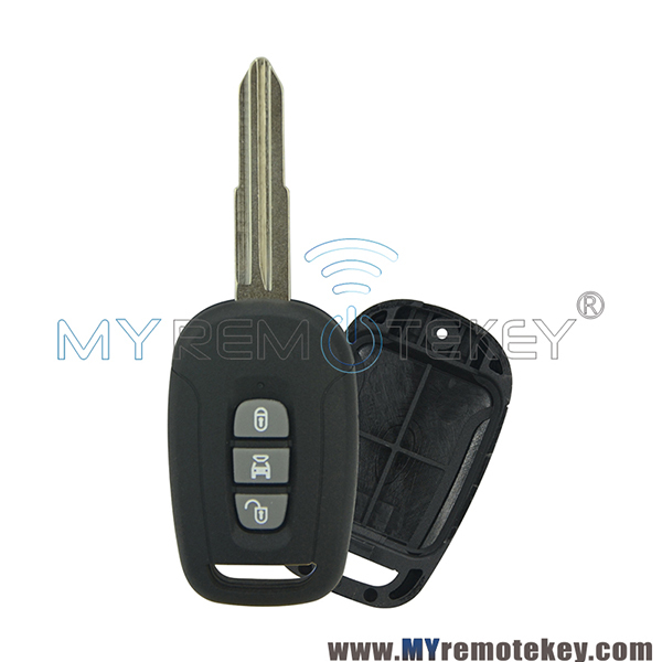 Remote car key for Chevrolet Captiva Opel Antara 2006 2007 2008 2009 3 button 433Mhz With ID46 Chip
