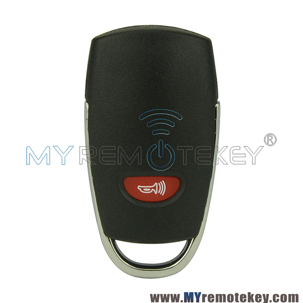 Remote fob shell case cover for Hyundai Kia 3 button with panic