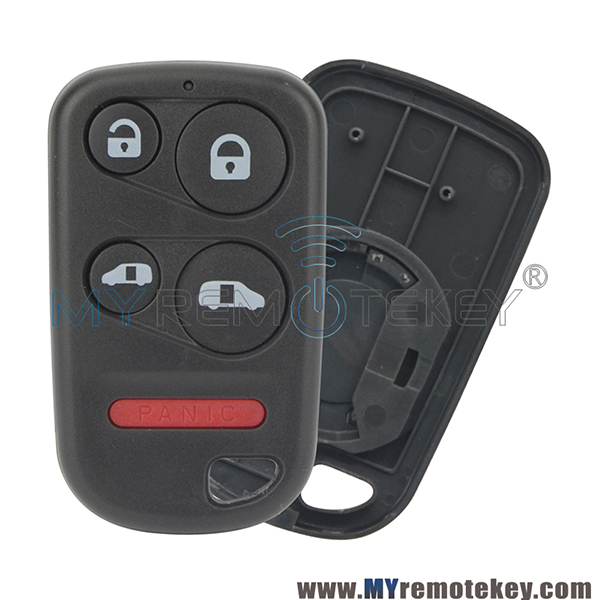 Remote fob case shell for Honda Odyssey 4 button with panic OUCG8D-440H-A