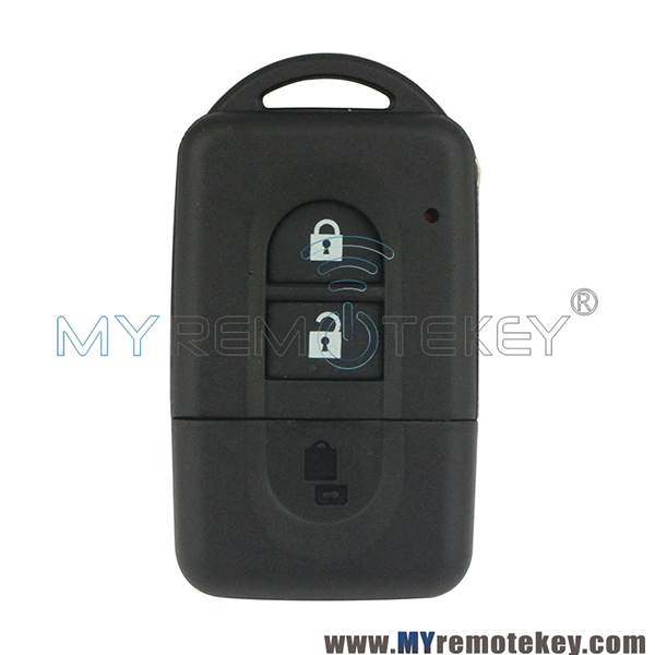Smart Card key shell case 2 button for Nissan Micra