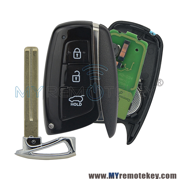 95440-2W600 Smart car key for Hyundai Santa Fe IX45 2013 2014 3 button 434mhz