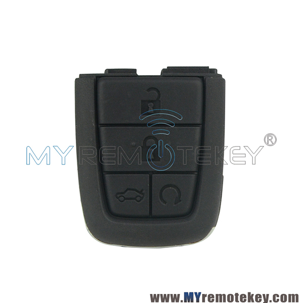 Flip remote key shell case for Pontiac G8 5 button